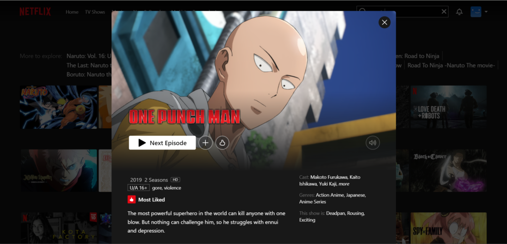 Top 10 Anime on Netflix in 2024